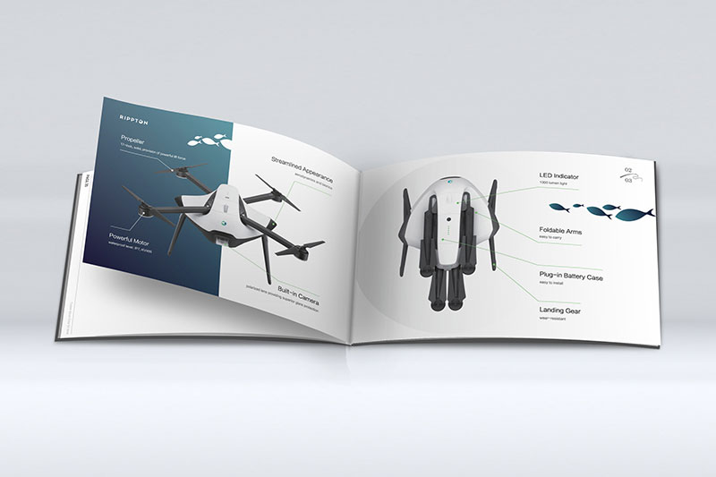 釣魚無人機畫冊